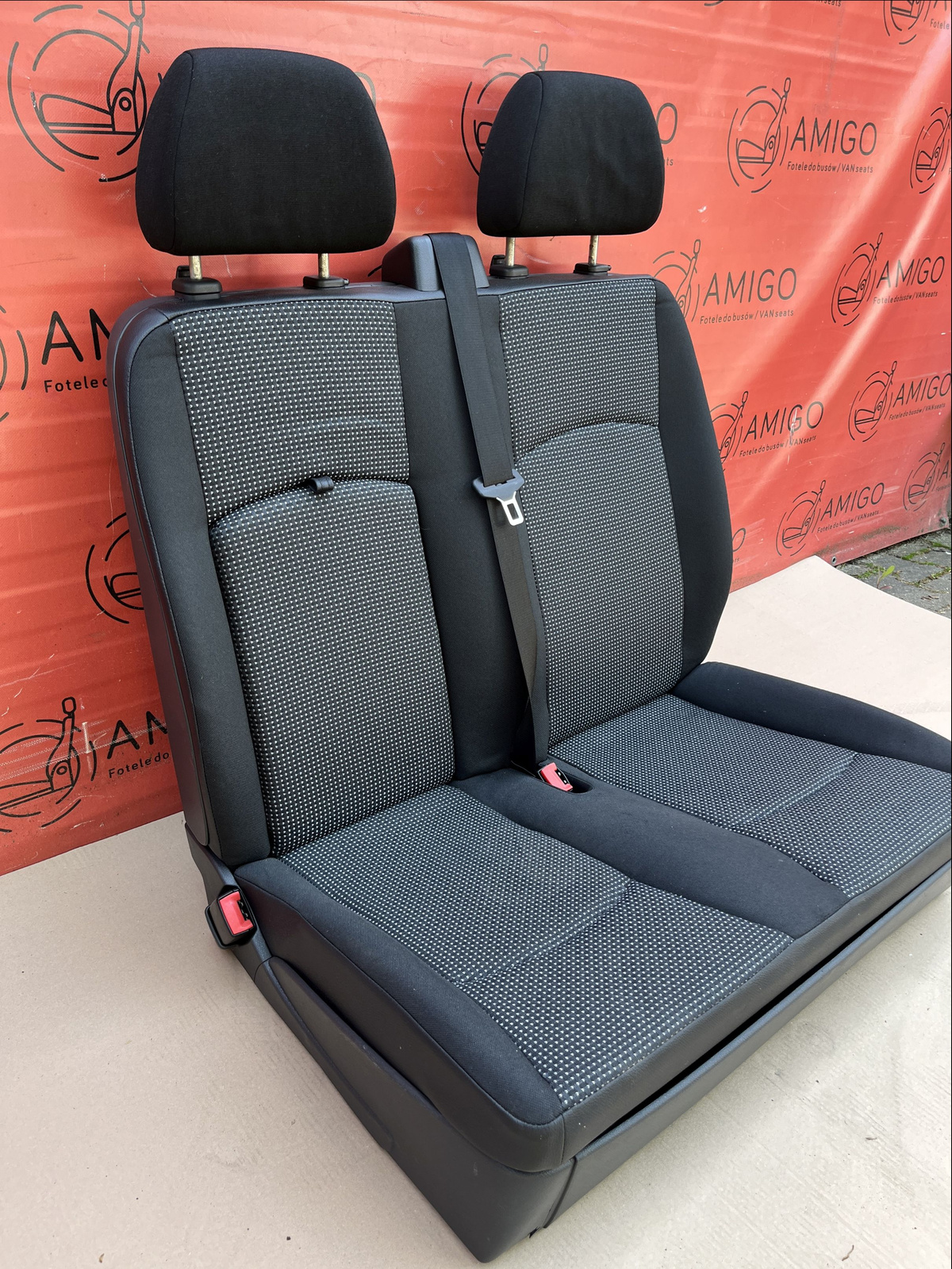 Seat bench double front Mercedes Vito W639 Lima RHD