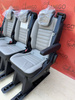 Seat Ford Transit Custom Tourneo bench rear folding seats 3x single seat leather