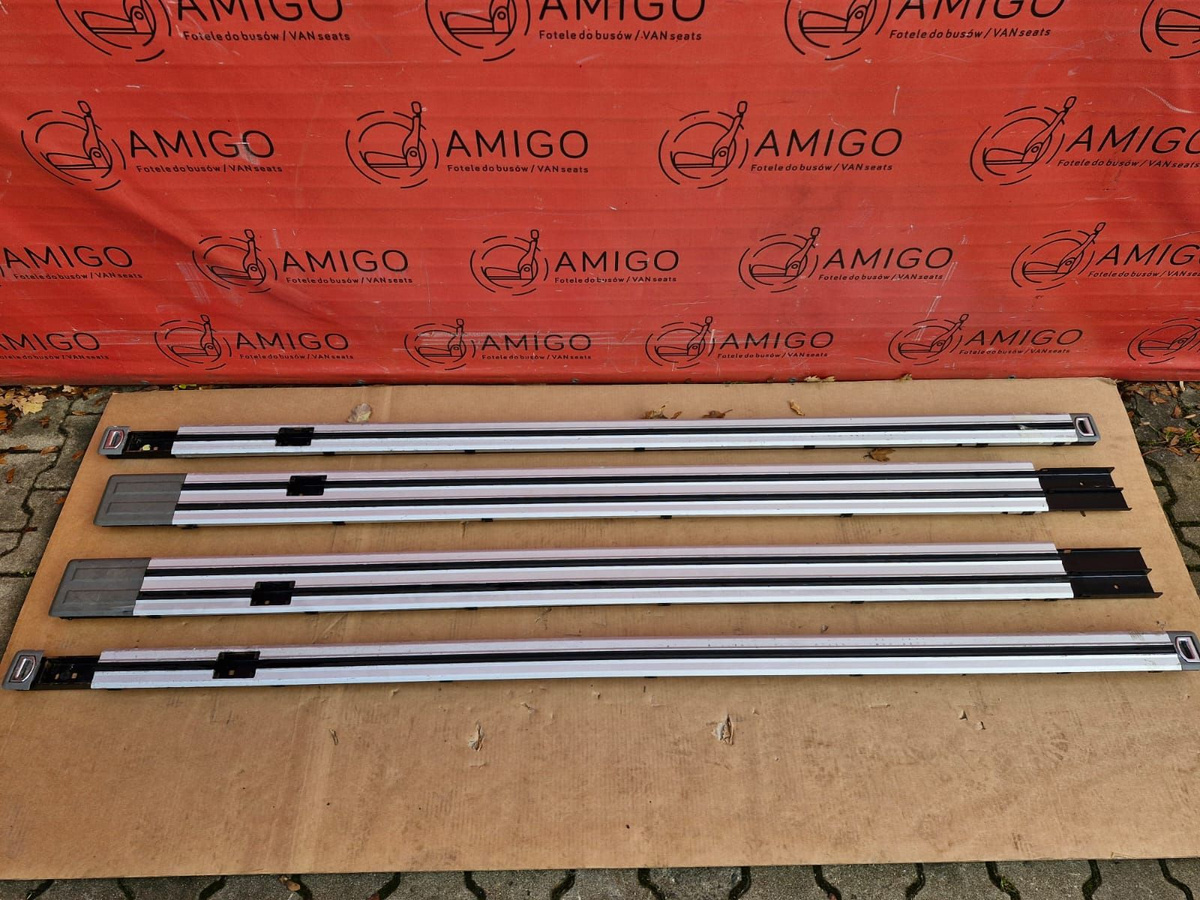 Rear rails for seats double Volkswagen VW T5 Multivan Caravelle SWB set