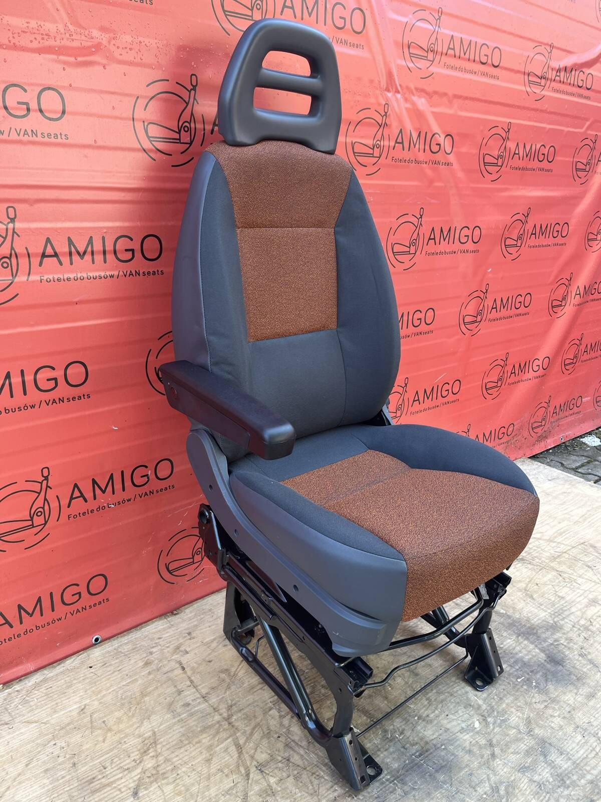 Seat Fiat Ducato Boxer Jumper Relay passenger seat armrest adjustments