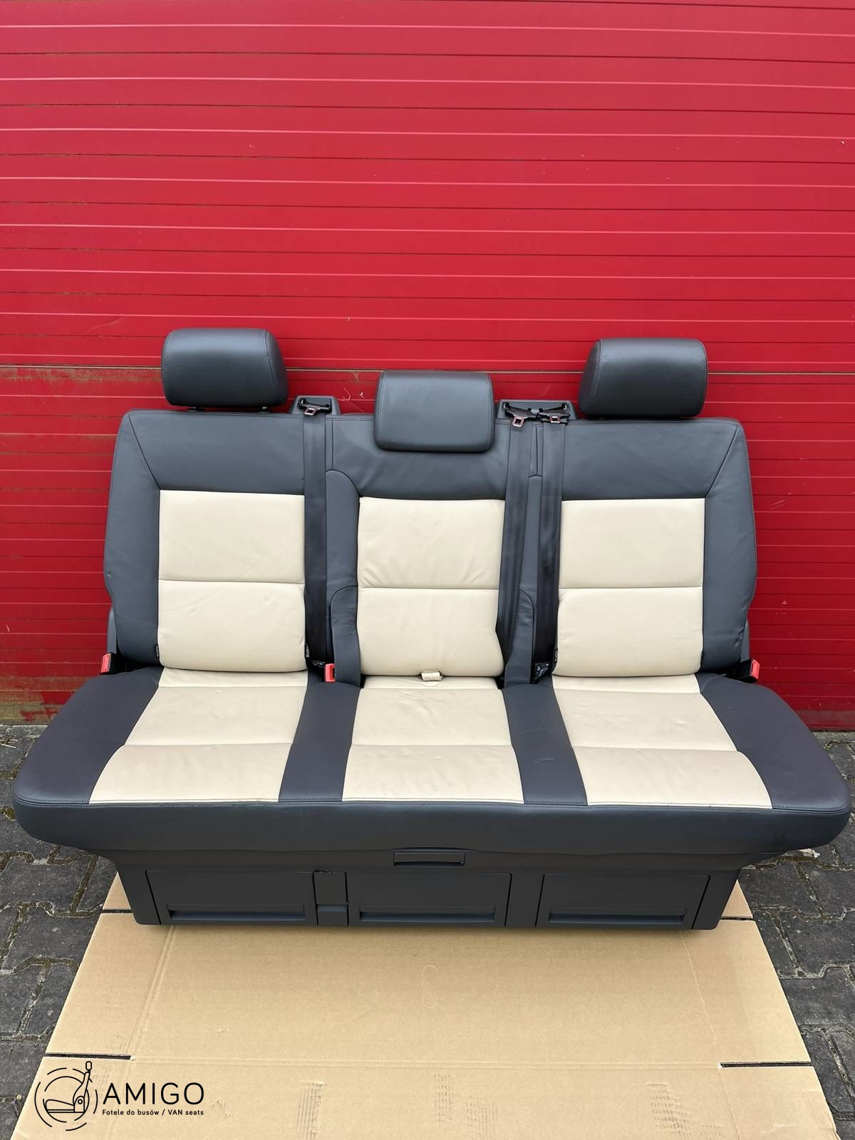 SET Driver passenger swivel Bench rear triple seat VW T5 Multivan Caravelle