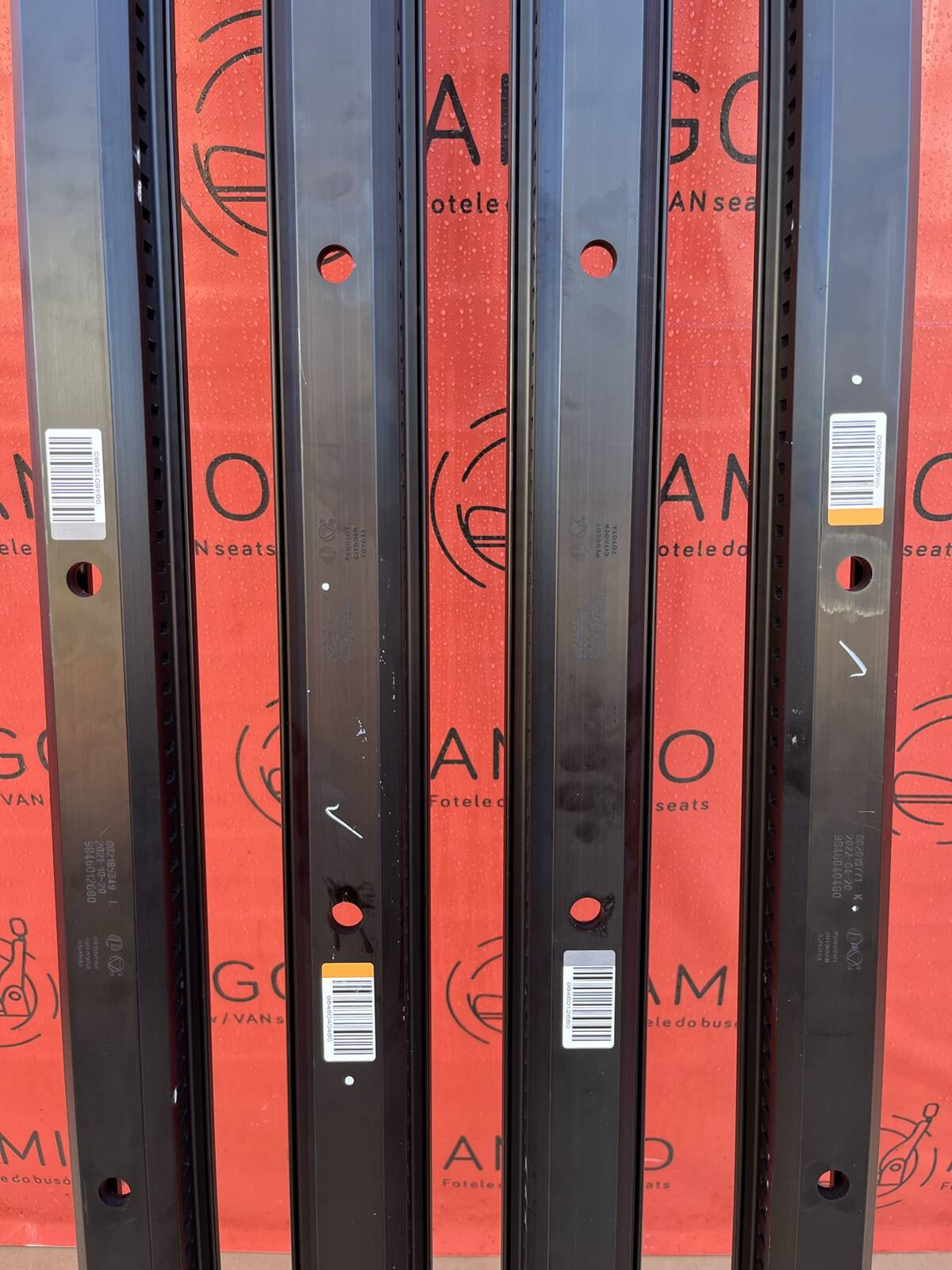 Rails for seats Traveller Spacetourer Ulysse Zafira Vivaro Proace Expert Jumpy