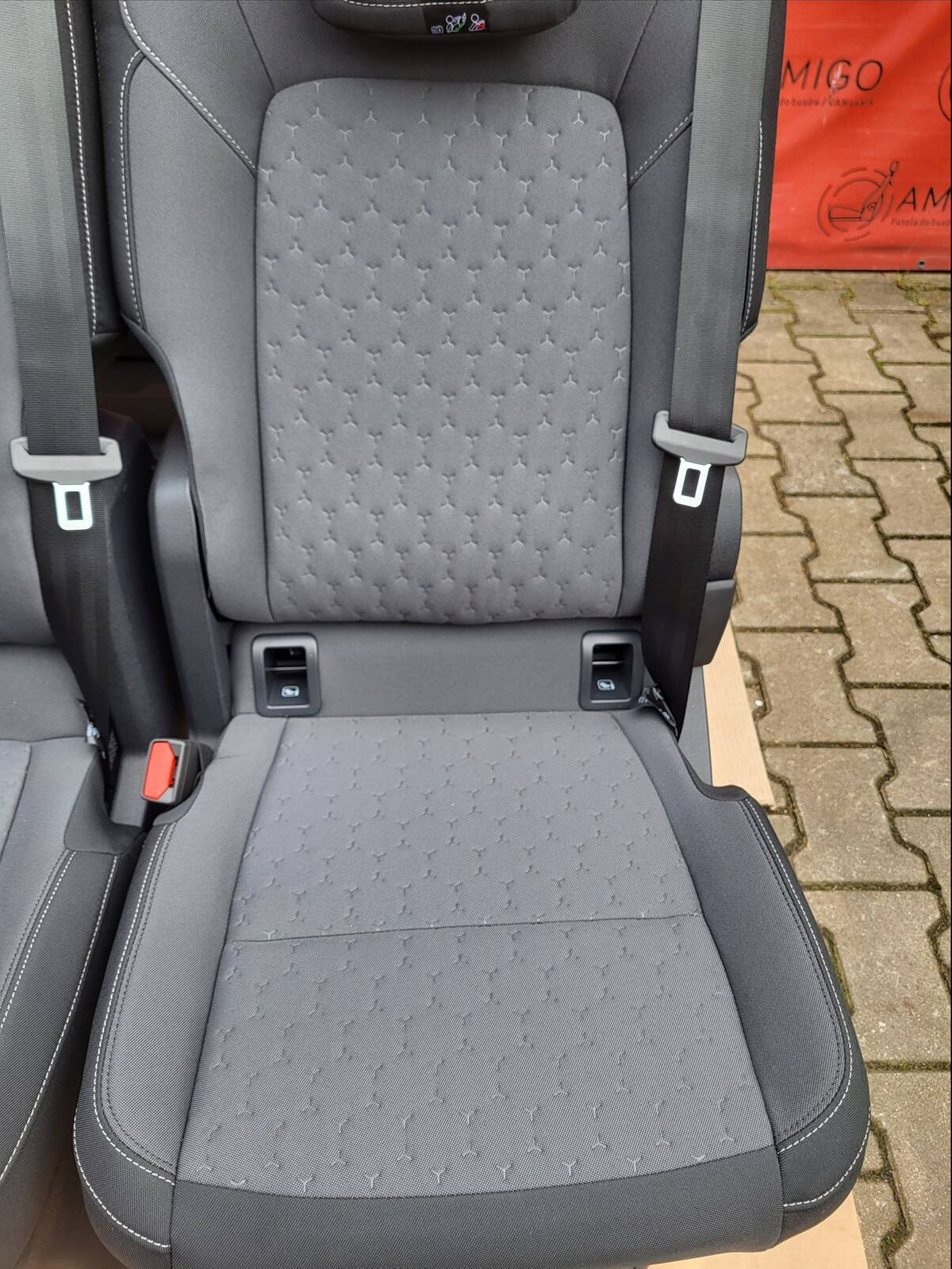 Seat 2+1 and 1+1+1 Ford Transit Tourneo Custom V7102024-2025 bench rear seats double single