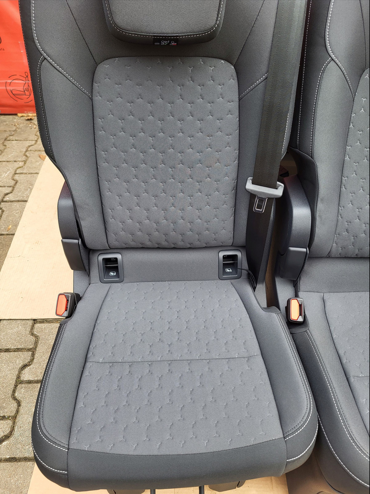 Seat 2+1 and 1+1+1 Ford Transit Tourneo Custom V7102024-2025 bench rear seats double single