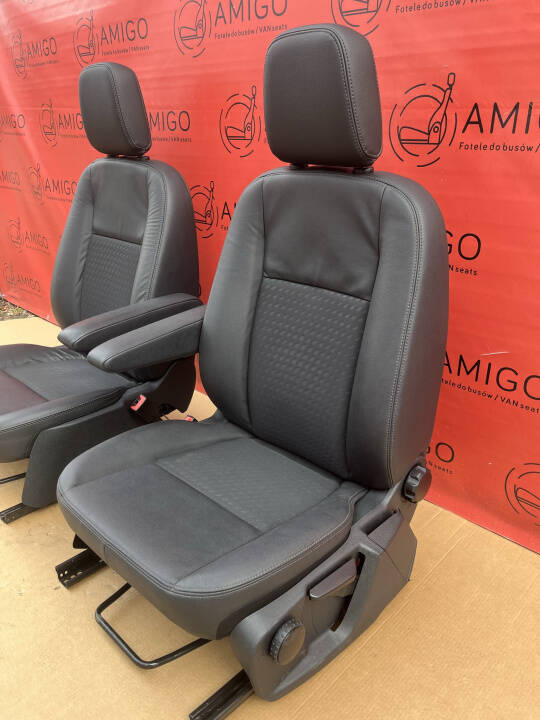 Ford Transit Custom SPORT driver's seat passenger seat DYNAMO leather heated