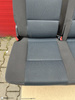 Bench rear triple seat VW T6 Freestyle Kutamo blue Multivan Caravelle t5
