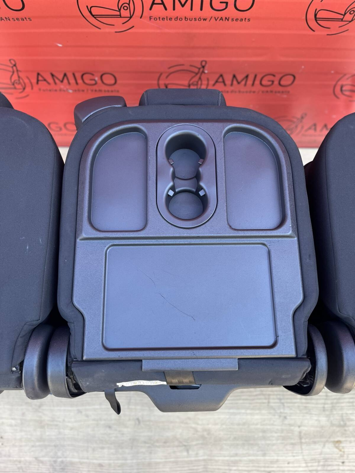 Seat Ford Transit Custom Tourneo bench rear folding seats 3x single seat Capitol