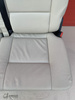 Bench rear triple seat VW T5 beige leather Multivan Caravelle t6