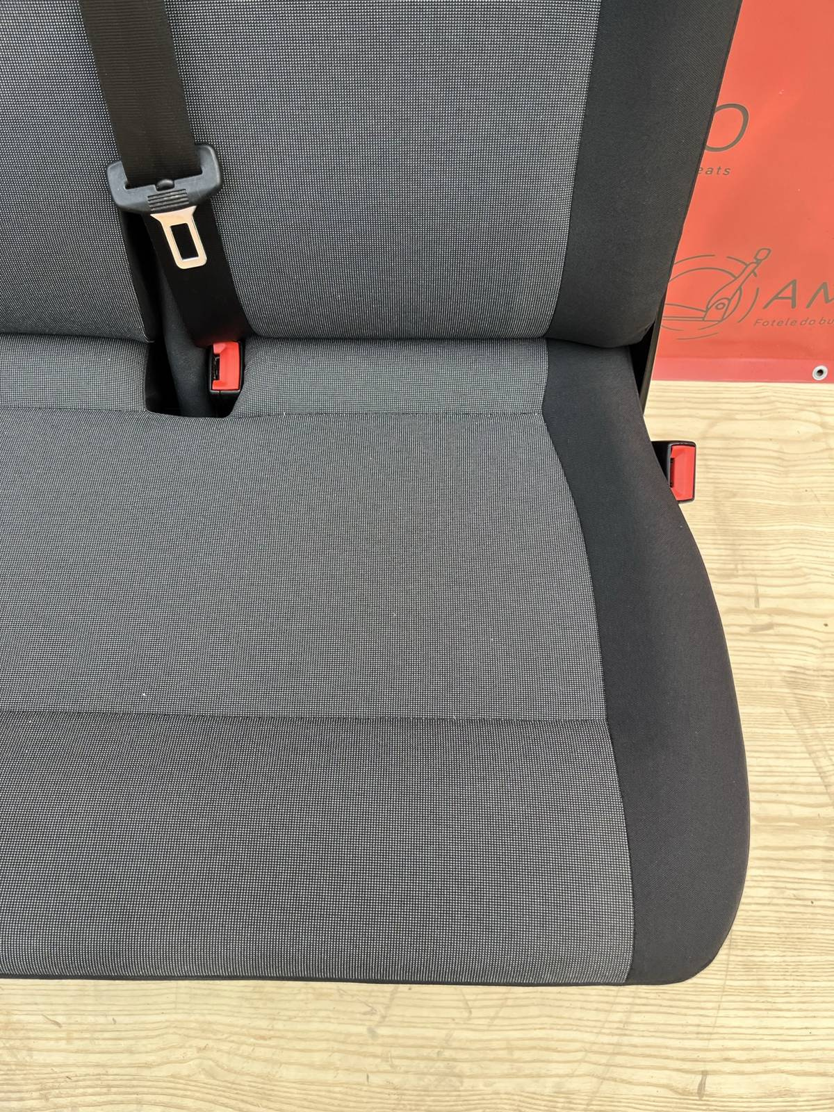 Seat VW T6 T5 double front passenger bench Austin LHD