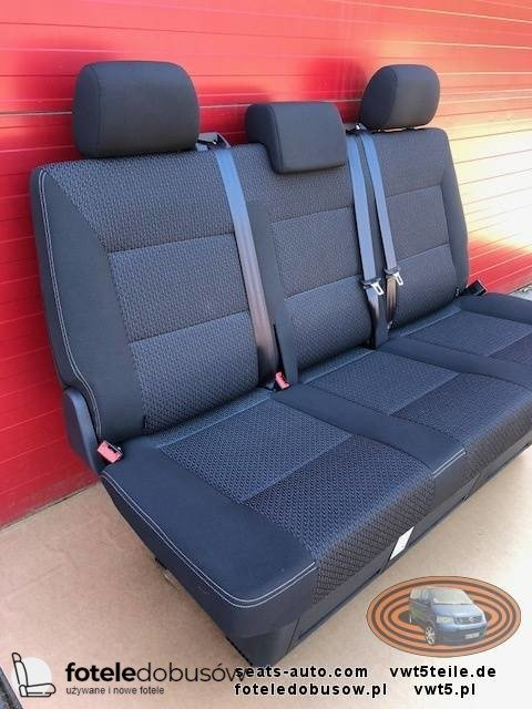 Bench rear triple seat VW T5 T6 Kutamo Multivan Caravelle
