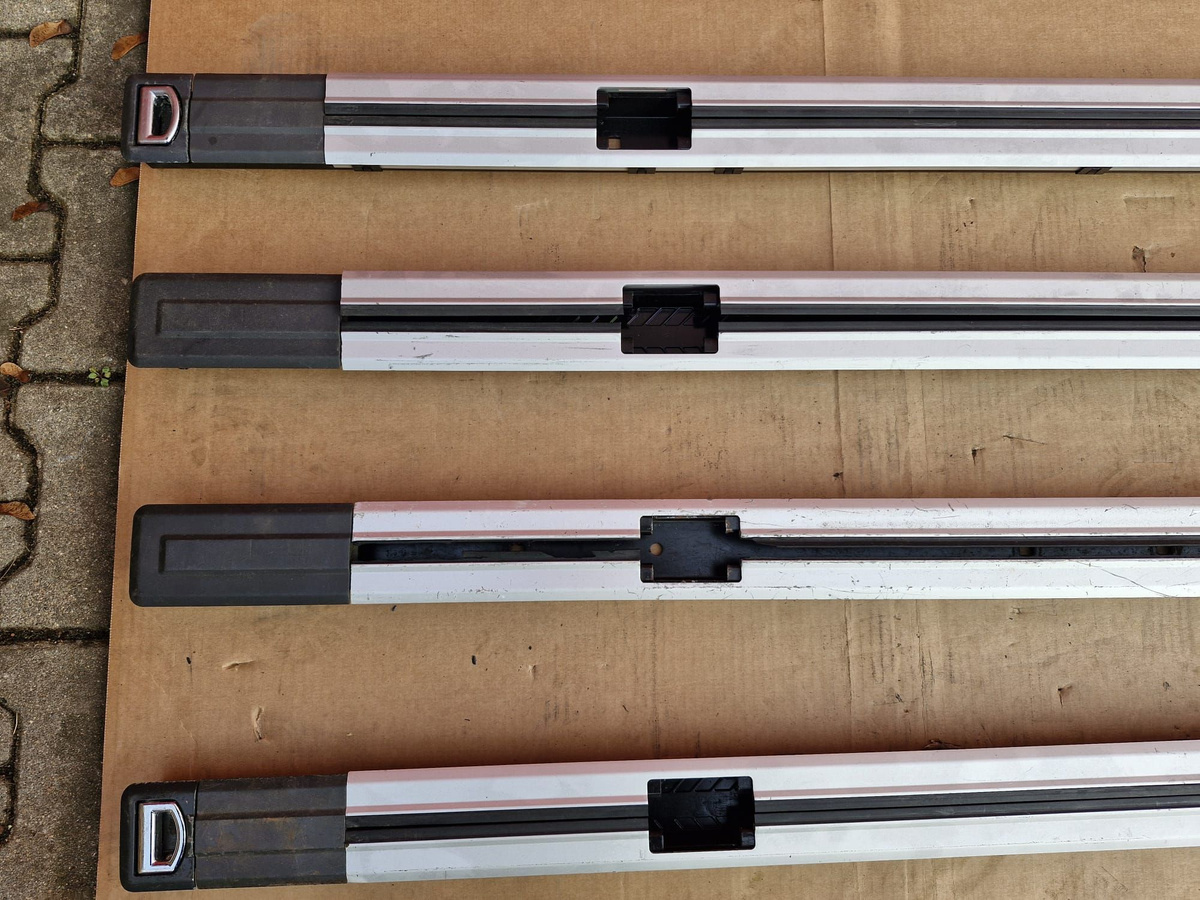 Rear rails for seats single Volkswagen VW T5 Multivan Caravelle SWB set