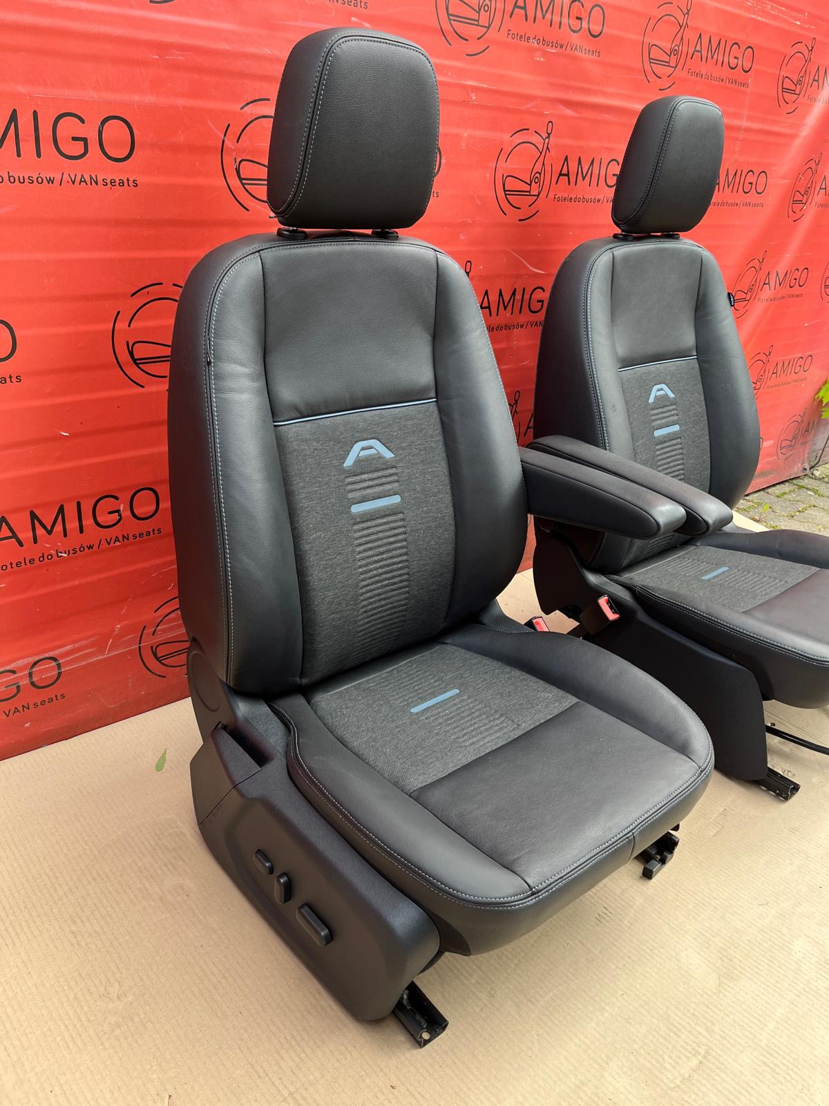 Ford Transit Custom ACTIVE Seat driver passenger 2012-2023 Casual/Glacier Salerno Airbag