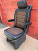 Seat single VW T6 Multivan Caravelle PanAmericana rear t5 swivel brown marakesch