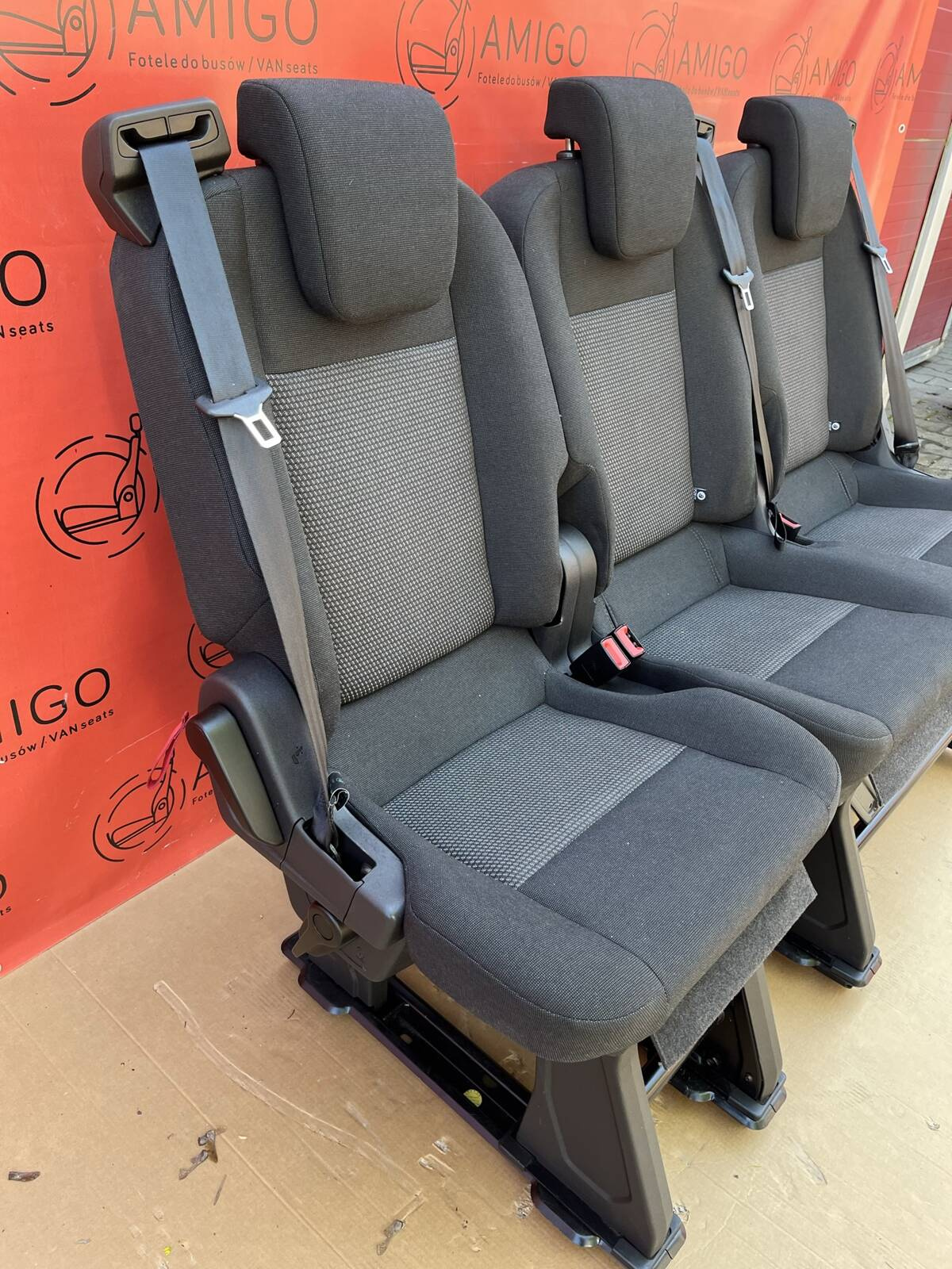 Seat Ford Transit Custom bench rear seats double single LHD TRAXON