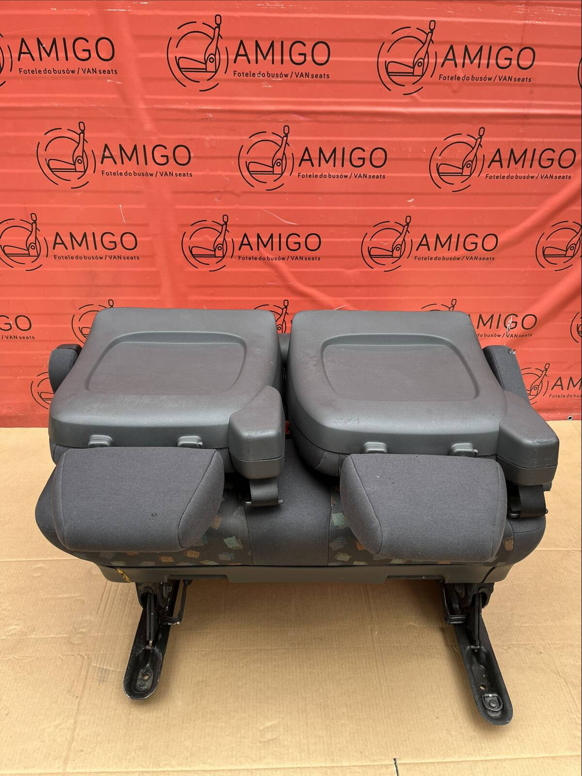 Rear Seat Double bench comfort MERCEDES W639 Vito Tourer Matheo Armrests
