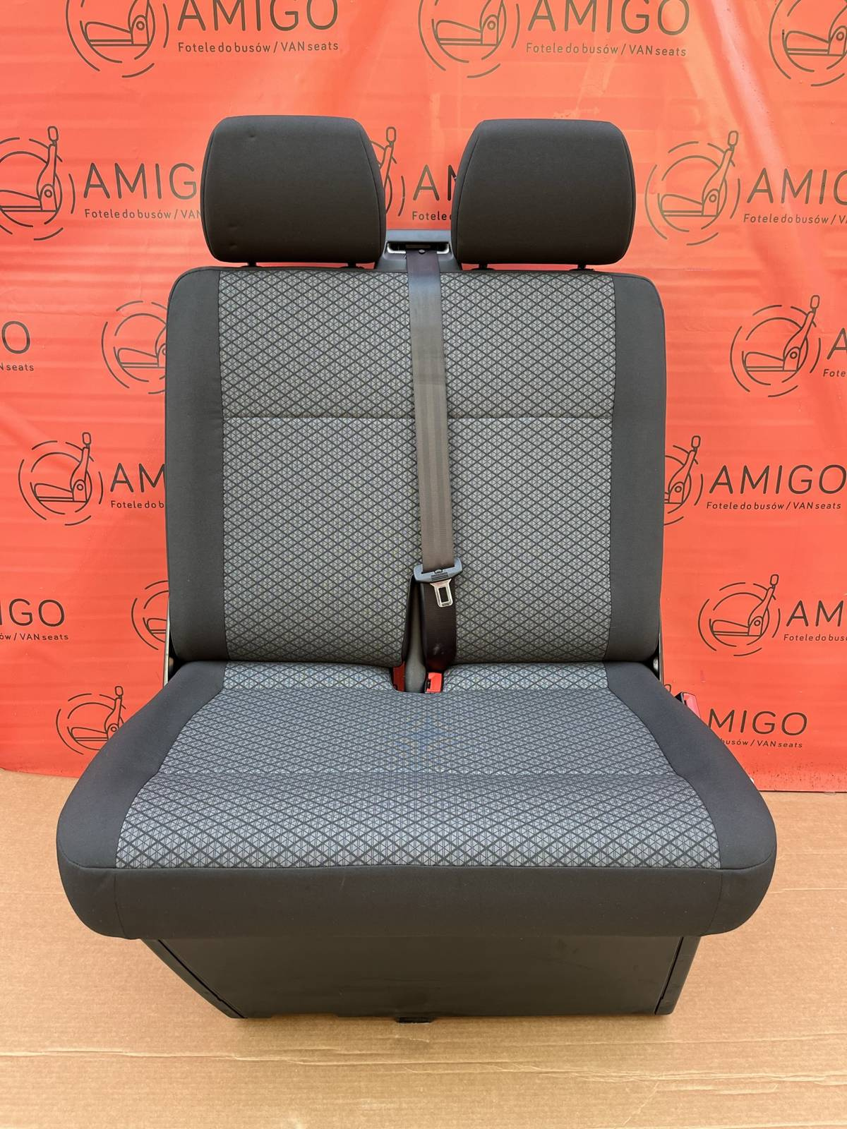 Seat VW T6.1 T6 T5 double front passenger bench Quadratic LHD