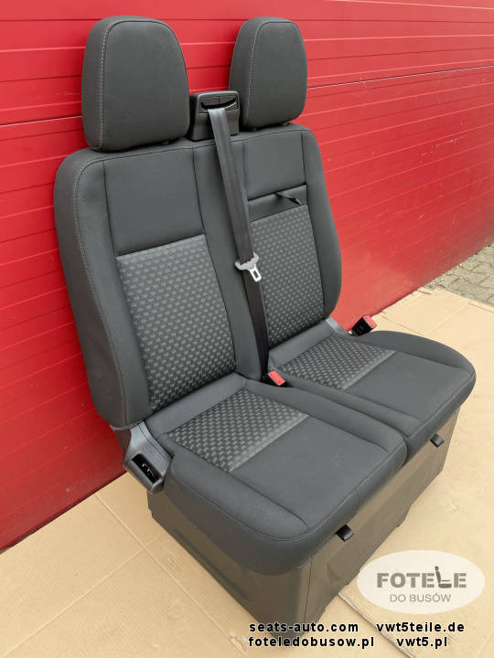 Seat Ford Transit Custom bench double front passenger heated LHD Capitol