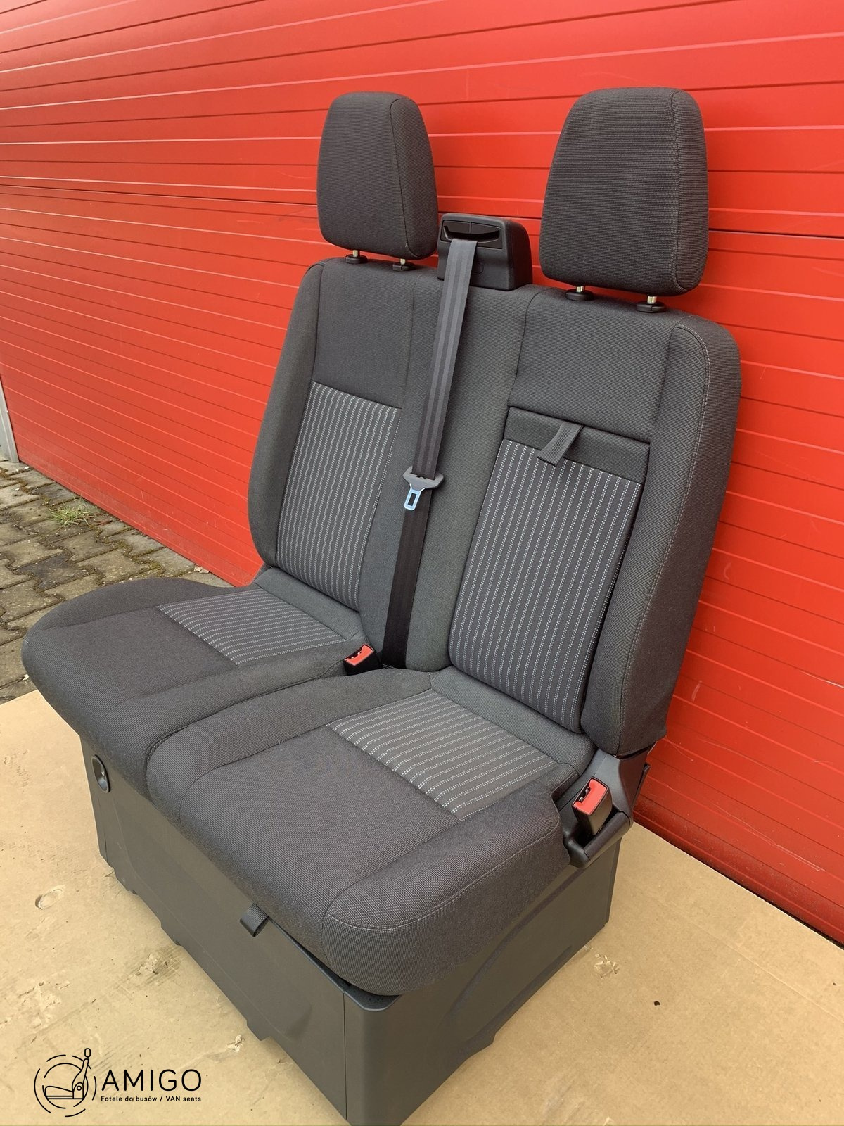 Seat Ford Transit bench double front passenger Lane heated LHD
