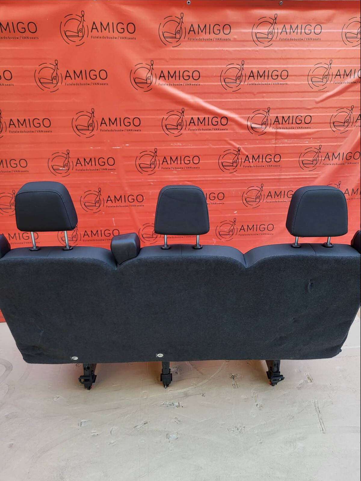 Seat Ford Transit MK8 bench triple rear three-seats V363 Capitol isofix