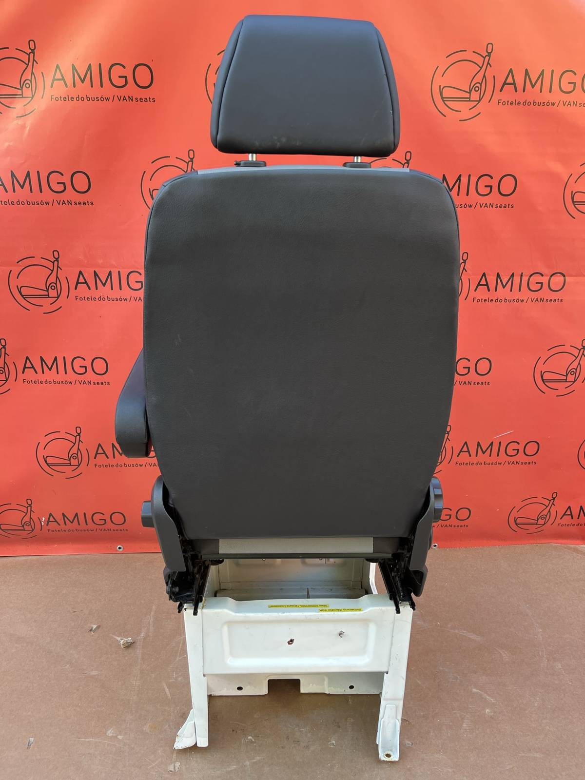 Seat VW Crafter I Mercedes Sprinter W906 EU passenger | UK driver adjustments armrest leatherette