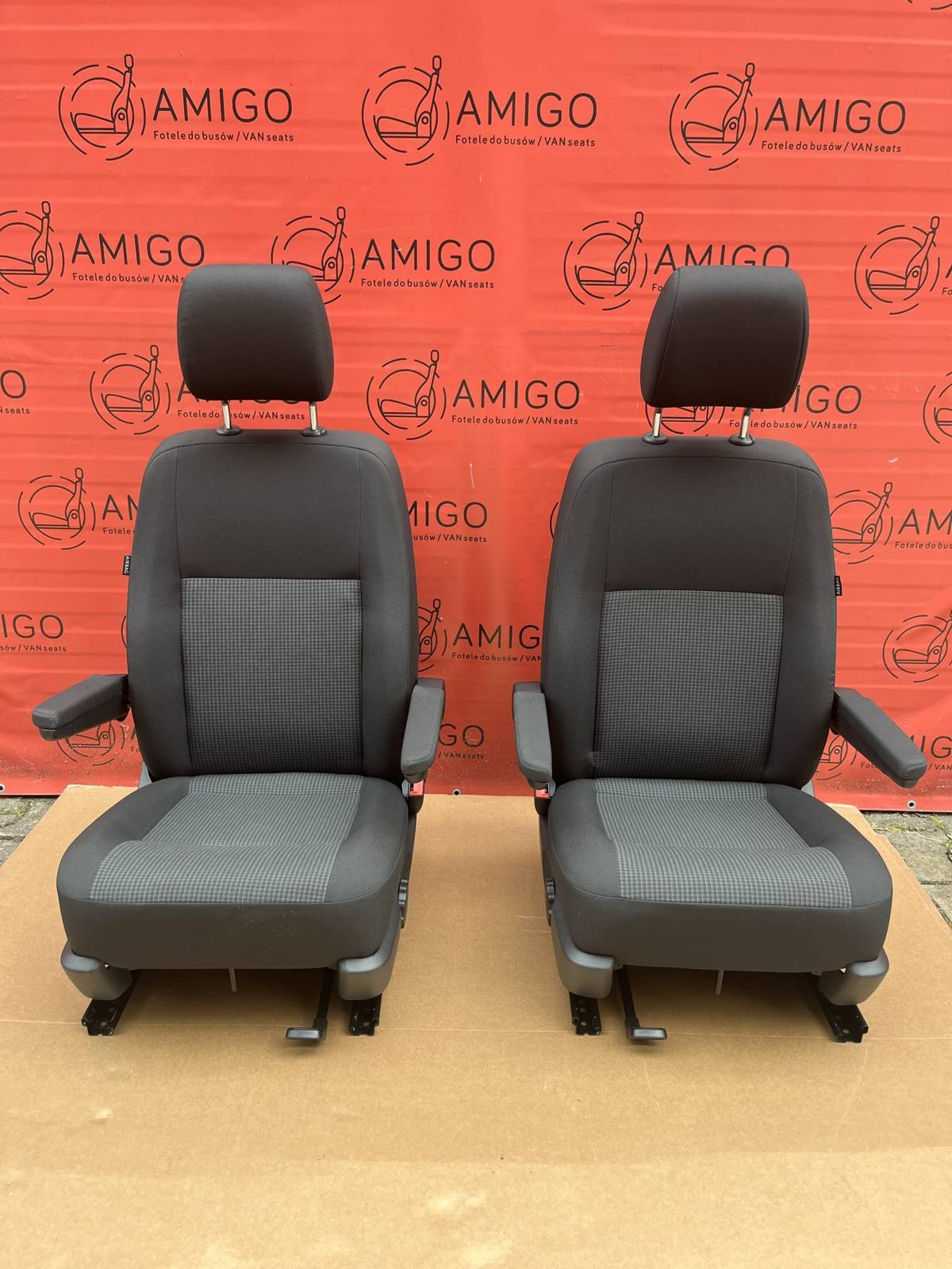 Driver passenger Captain genuine swivel seats seat VW T6.1 California Double Grid