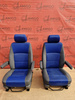 Driver passenger Captain seats seat airbag VW T5 blue DUO Caravelle