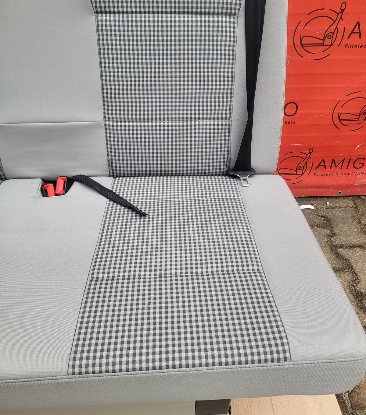 Seat VW T6 T5 California double passenger bench bed Multivan sleep function for rails