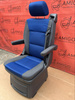 Seat single VW T5 Multivan Caravelle Anthracite Duo Blue rear t6 not swivel