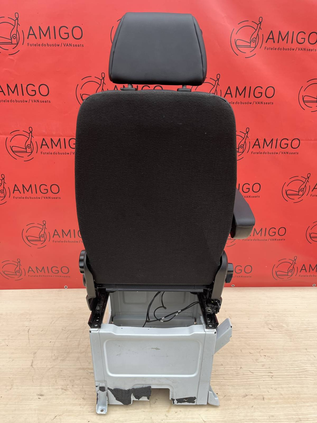 Seat Mercedes Sprinter W906 UK passenger | Eu driver Faux Leather adjustments armrest 2006-2019