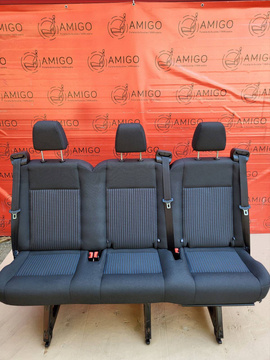 Seat Ford Transit MK8 bench triple rear three-seats V363 Capitol isofix