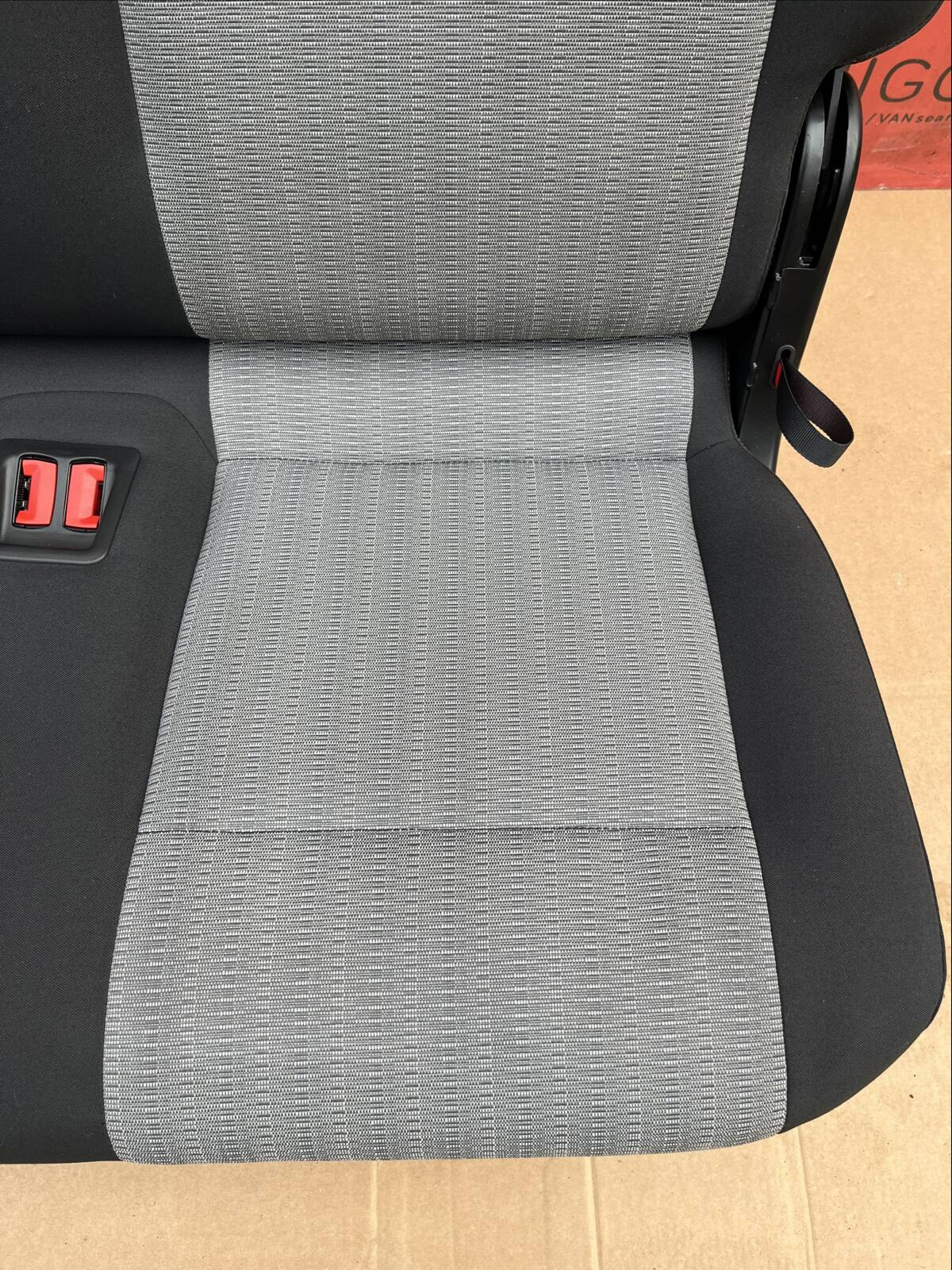 Seat rear bench double Pandu grey VW Caddy MAXI third row NEW!