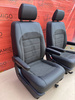 Driver passenger seat VW T5 DUO red Multivan Caravelle