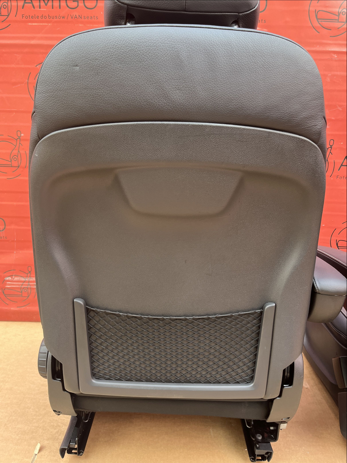 Front Seat Mercedes Vito W447 driver passenger 2014-2024 armrests Lugano Leather