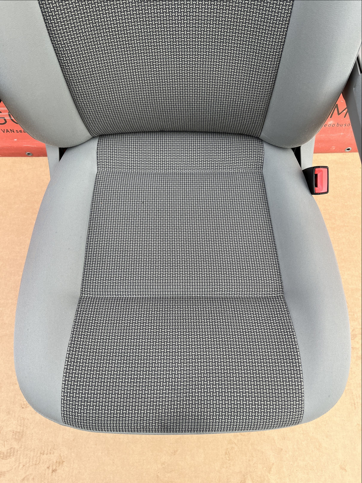 Seat VW T5 GP front EU passenger | UK driver Timo grey with base armrests