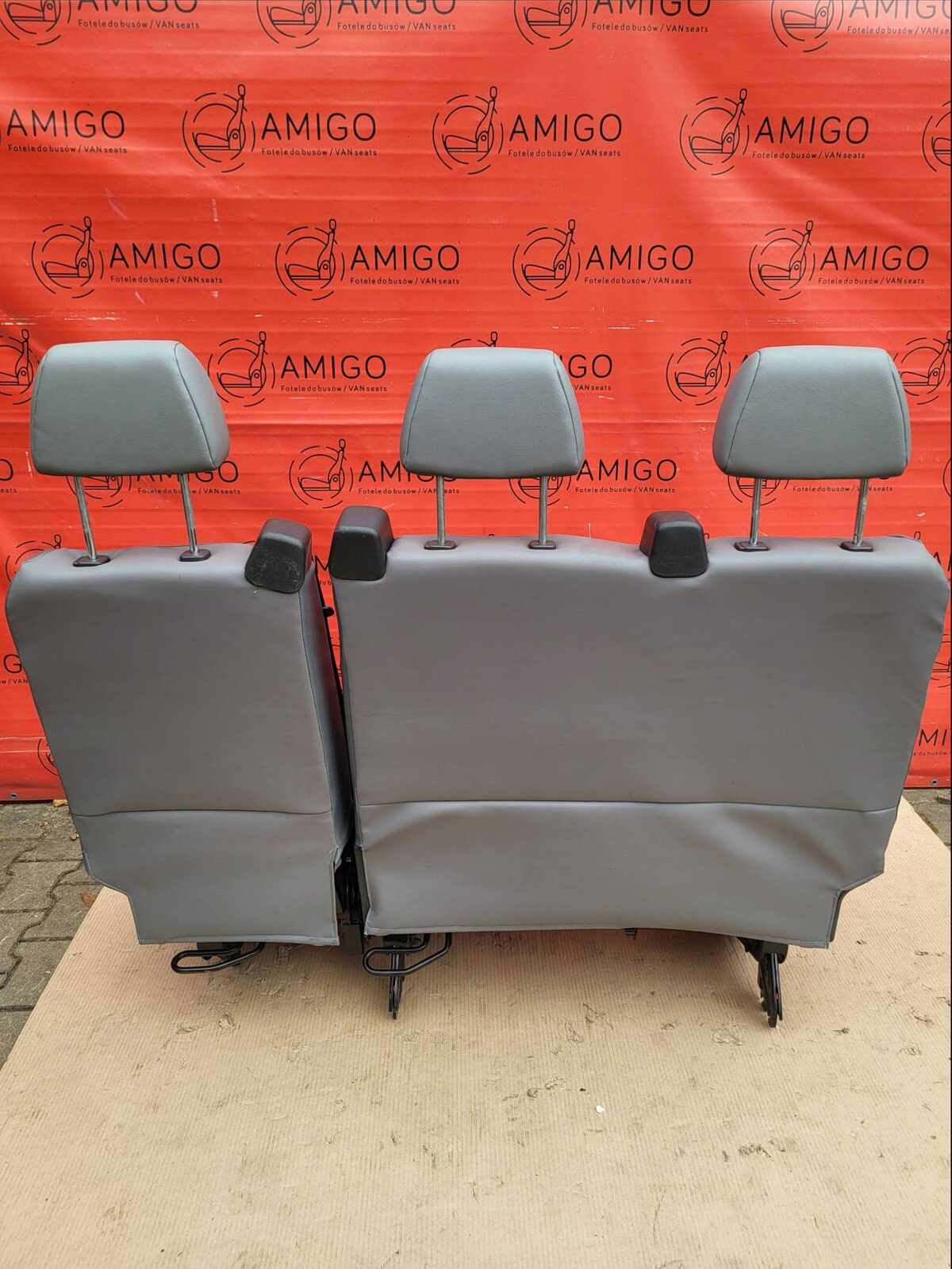 Rear Seats 2+1 bench single seat MERCEDES W639 Vito Tourer Viano leatherette RHD