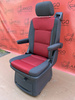 Seat single VW T5 Multivan Caravelle Anthracite Duo Red rear t6 swivel