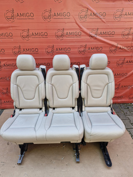 Rear Seats 2+1 bench single seat comfort MERCEDES W447 Vito Tourer Tunja RHD