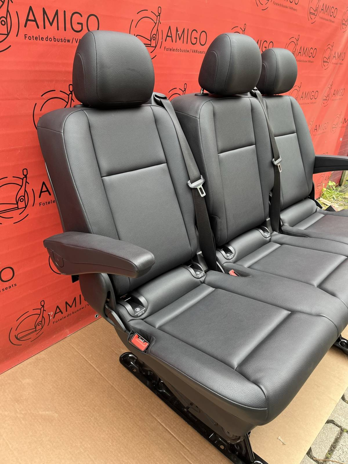 Rear Seats 2+1 bench single seat comf MERCEDES W447 Vito Tourer Faux Leather RHD