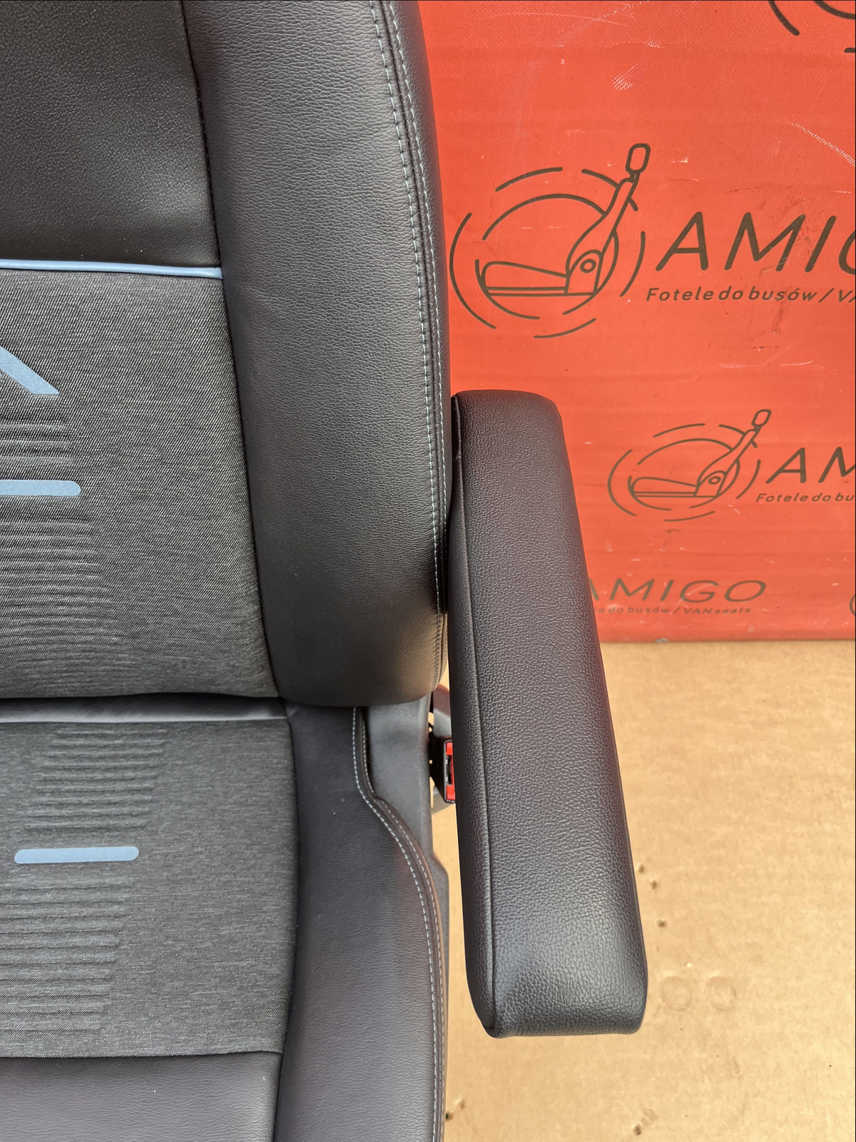Ford Transit Custom Seat EU passenger | UK driver armrest 2012-2023 ACTIVE electric airbag