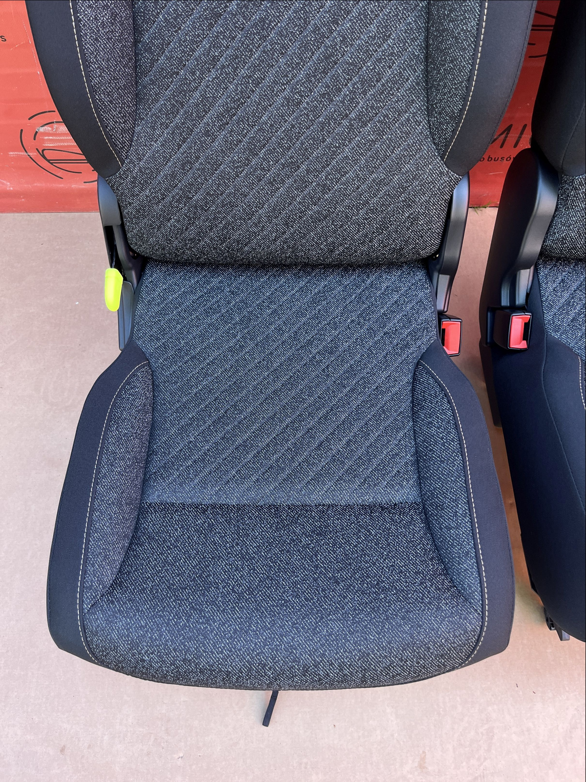 Seats set 3rd row single Berlingo Doblo Combo Partner Rifter ProAce City