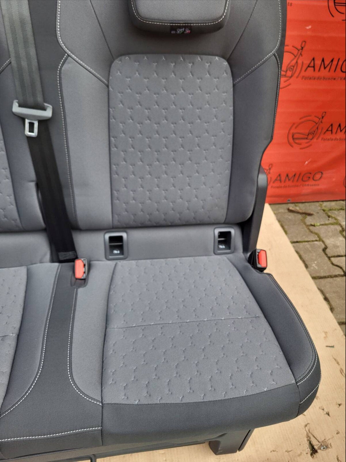 Seat 2+1 Ford Transit Tourneo Custom V710 2024-2025 bench rear seats double single
