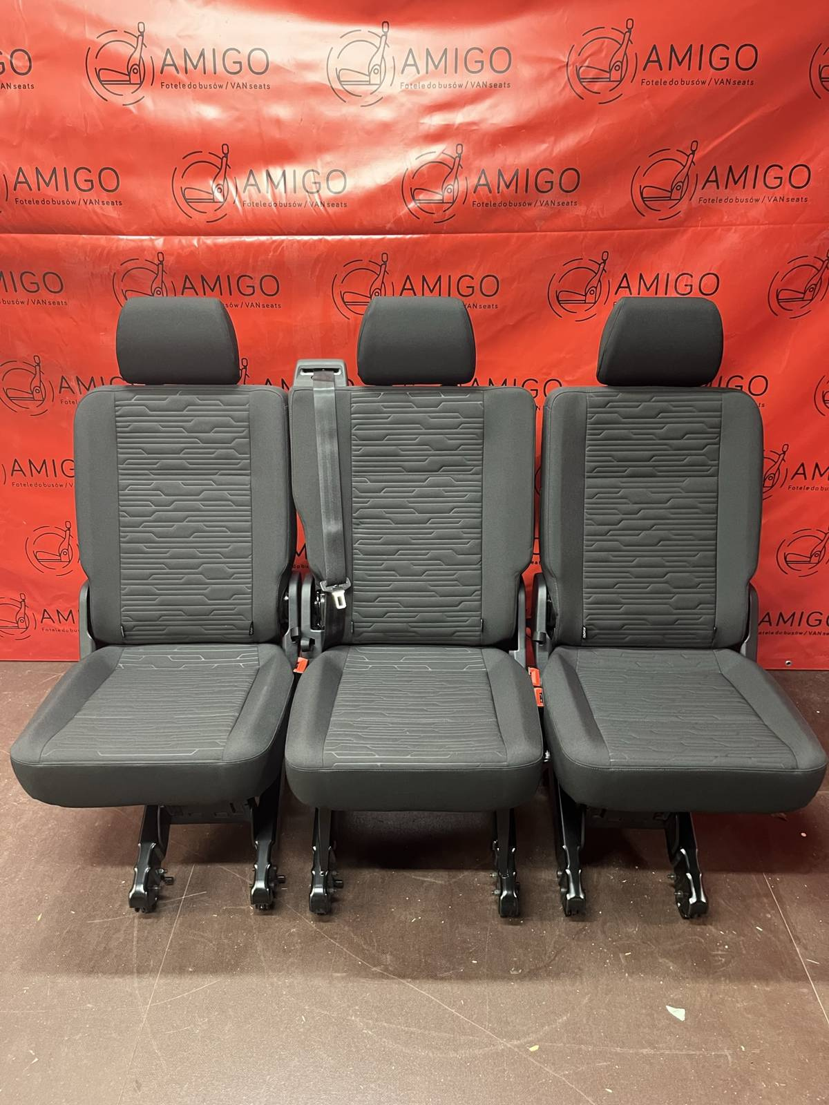 Bench rear triple seat VW T6.1 T6 Transporter Circuit t5 3x single