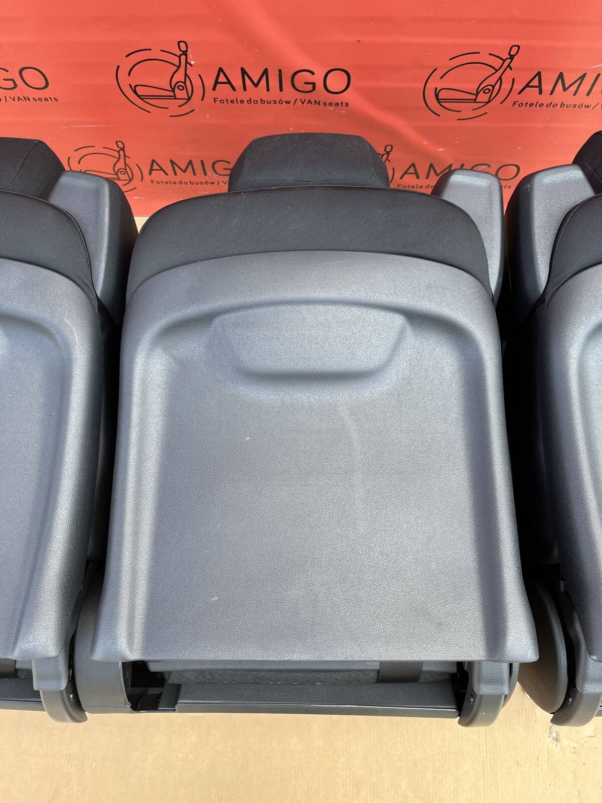 Rear Seat Triple bench single 2+1 MERCEDES W447 Vito Tourer CALUMA LHD armrests