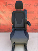 Seat single rear Mercedes V-class W447 Black Santos
