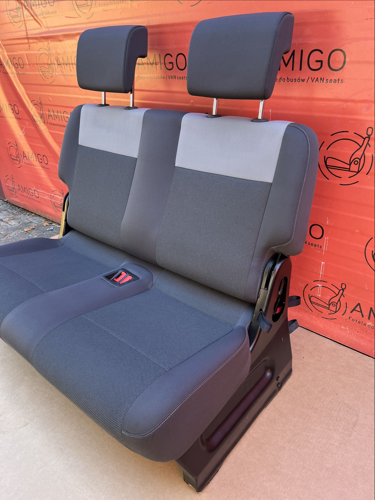 Seat rear bench double VW Caddy MAXI 3rd row