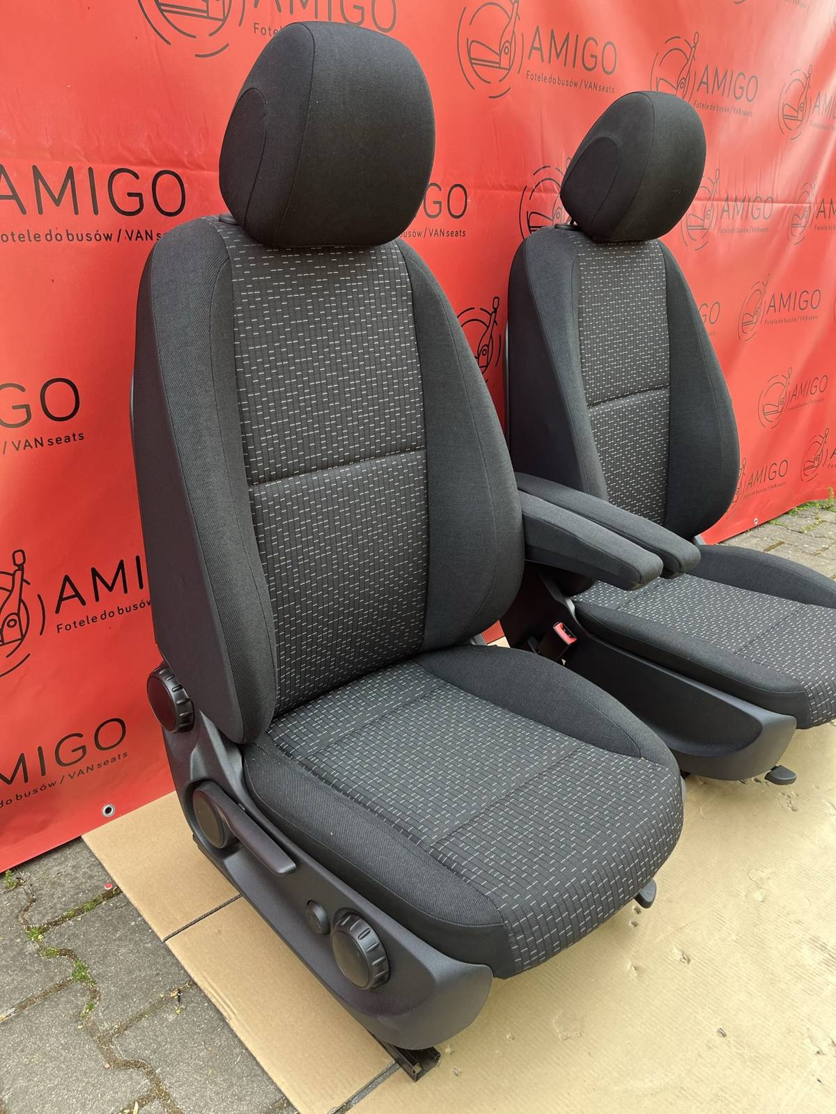 Seat Mercedes Vito W447 driver passenger 2014-2022 armrest adjustments CALUMA