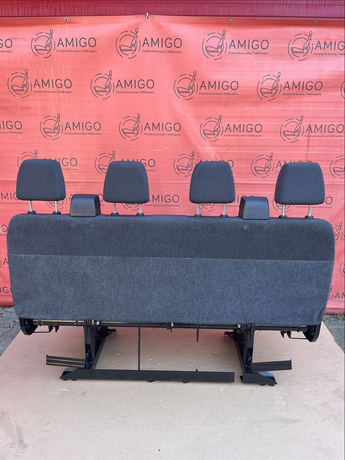 Ford Transit MK8 4 seat bench passenger compartment seat isofix Traxon DOKA