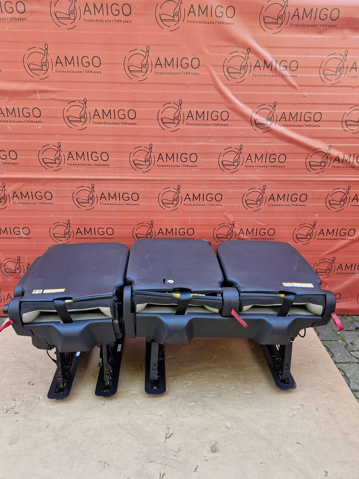 Seat 2+1 Ford Transit Custom 2013-2020 bench rear seats double single RHD