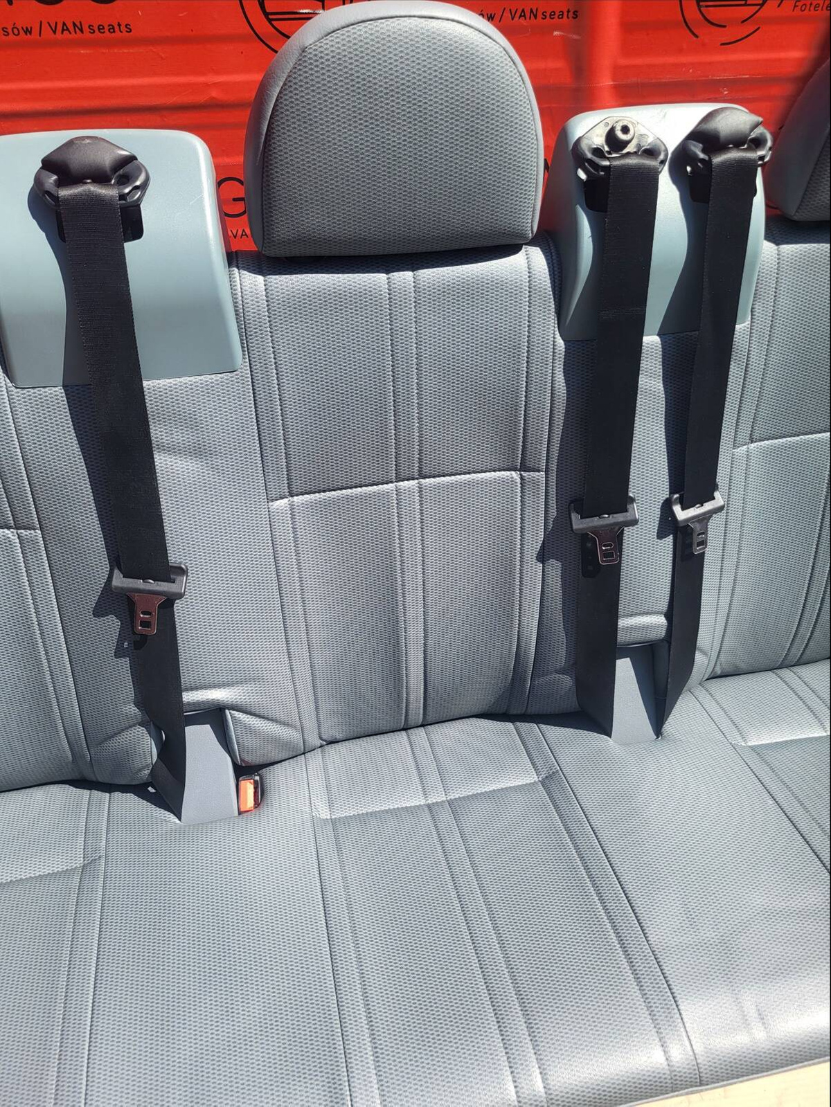 Seat Ford Transit MK7 bench triple rear three-seats