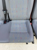 VW T5 SET Bench rear double single seat Inca 2nd row + belts brackets RHD